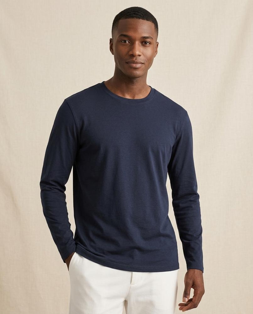 Lands Mode - Nover | Langärmliges Jersey Shirt Herren