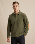 Lands Mode - Yoser | Gerippter Geknöpfter Pullover Herren