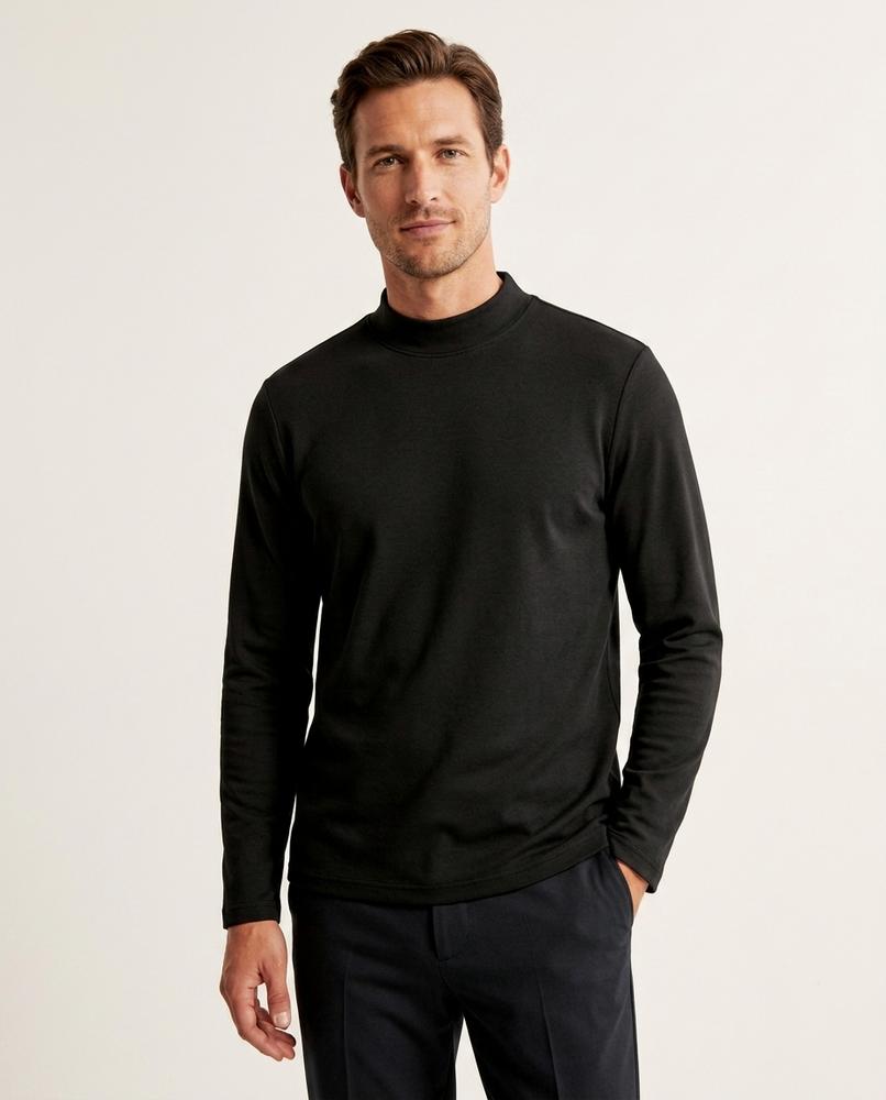 Lands Mode - Miren | Langärmliger Unifarbener Rollkragenpullover Unisex