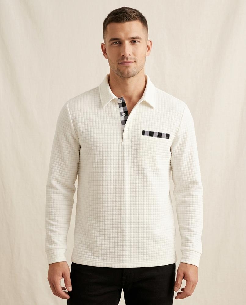 Lands Mode - Cohes | Gesteppt Langärmlig Pullover Herren