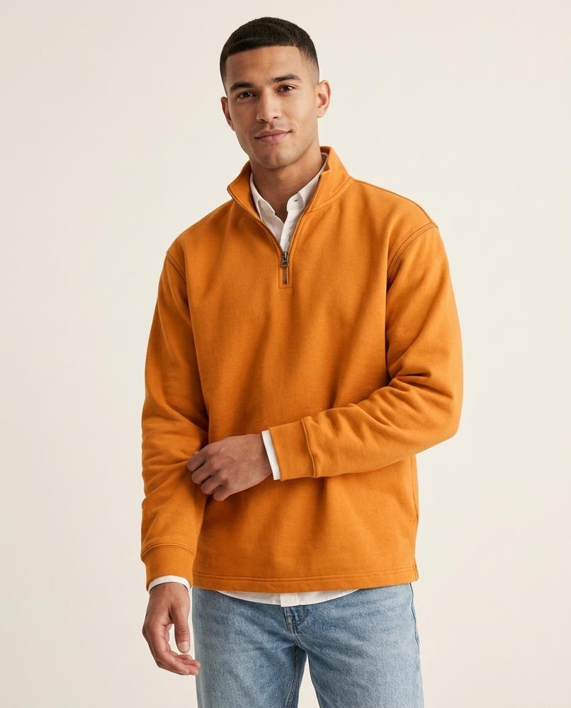 Lands Mode - Allom | Reißverschluss Stehkragen Sweatshirt Herren