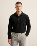 Lands Mode - Timer | Geripptes Langarm Shirt Herren