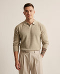 Lands Mode - Sasen | Langärmlig Strukturiert Pullover Herren