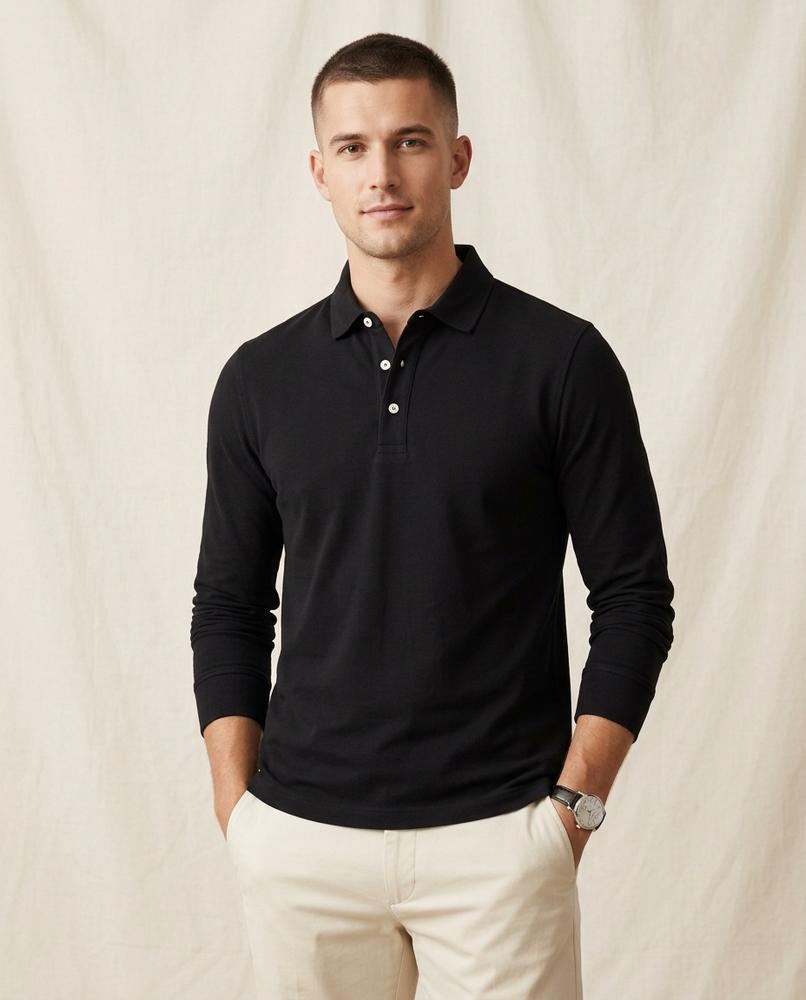 Lands Mode - Notor | Langärmliges Geknöpftes Shirt Herren