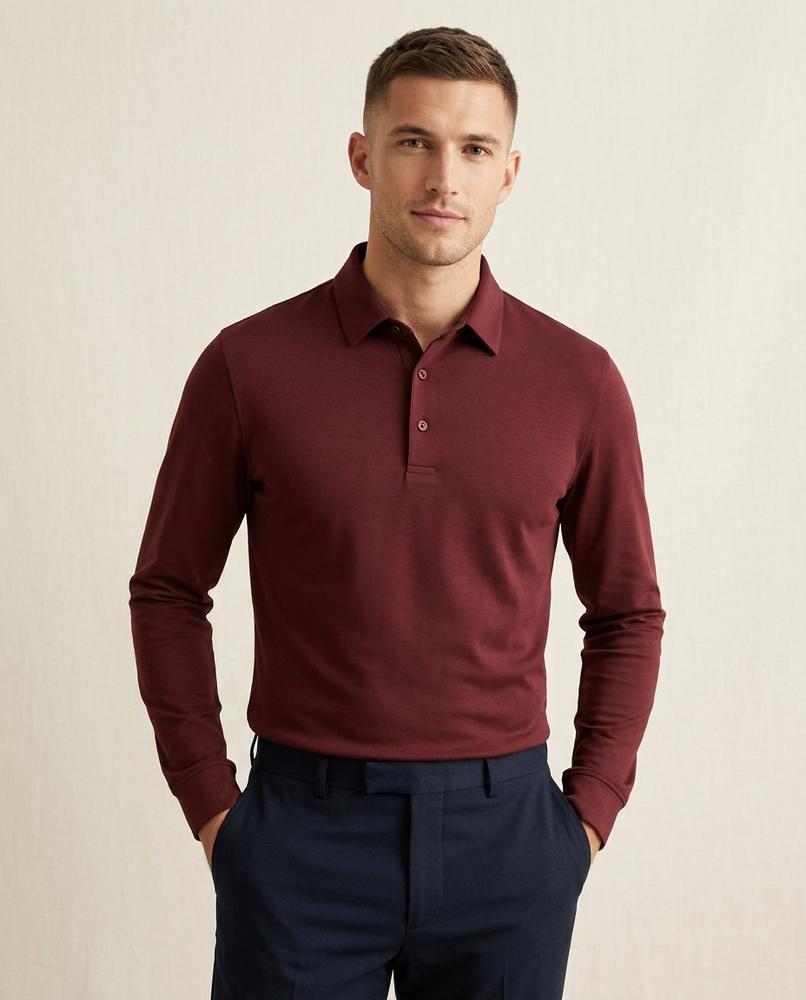 Lands Mode - Lalor | Langärmliges Geknöpftes Shirt Herren