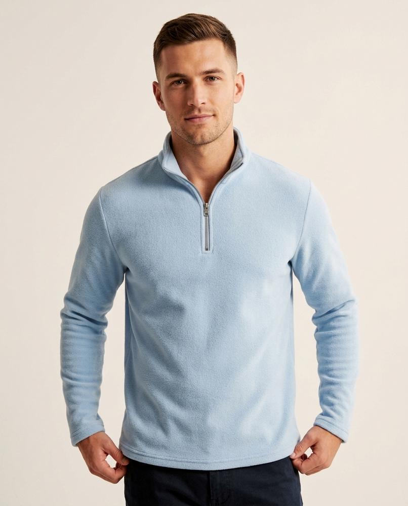 Lands Mode - Tiven | Reißverschluss Stehkragen Pullover Herren