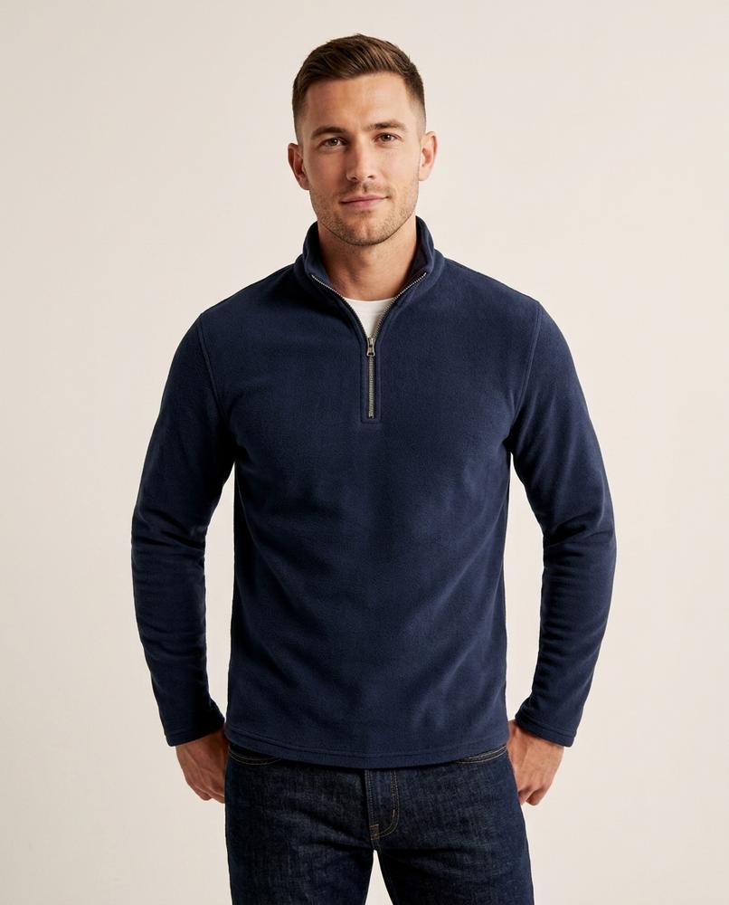 Lands Mode - Tiven | Reißverschluss Stehkragen Pullover Herren
