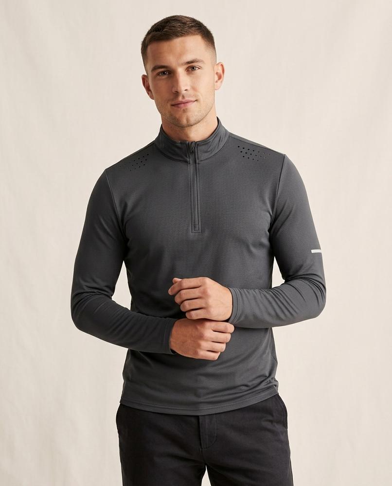 Lands Mode - Catir | Atmungsaktiv Perforiert Shirt Herren