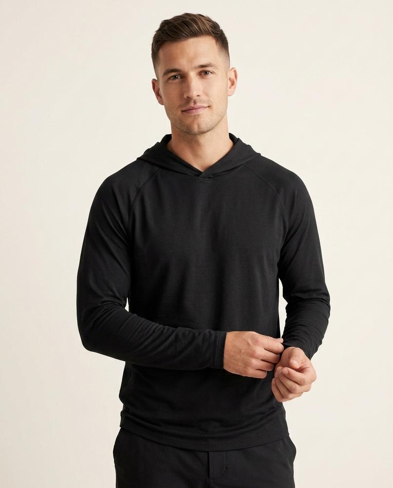 Lands Mode - Masan | Langärmliger Funktionaler Hoodie Herren