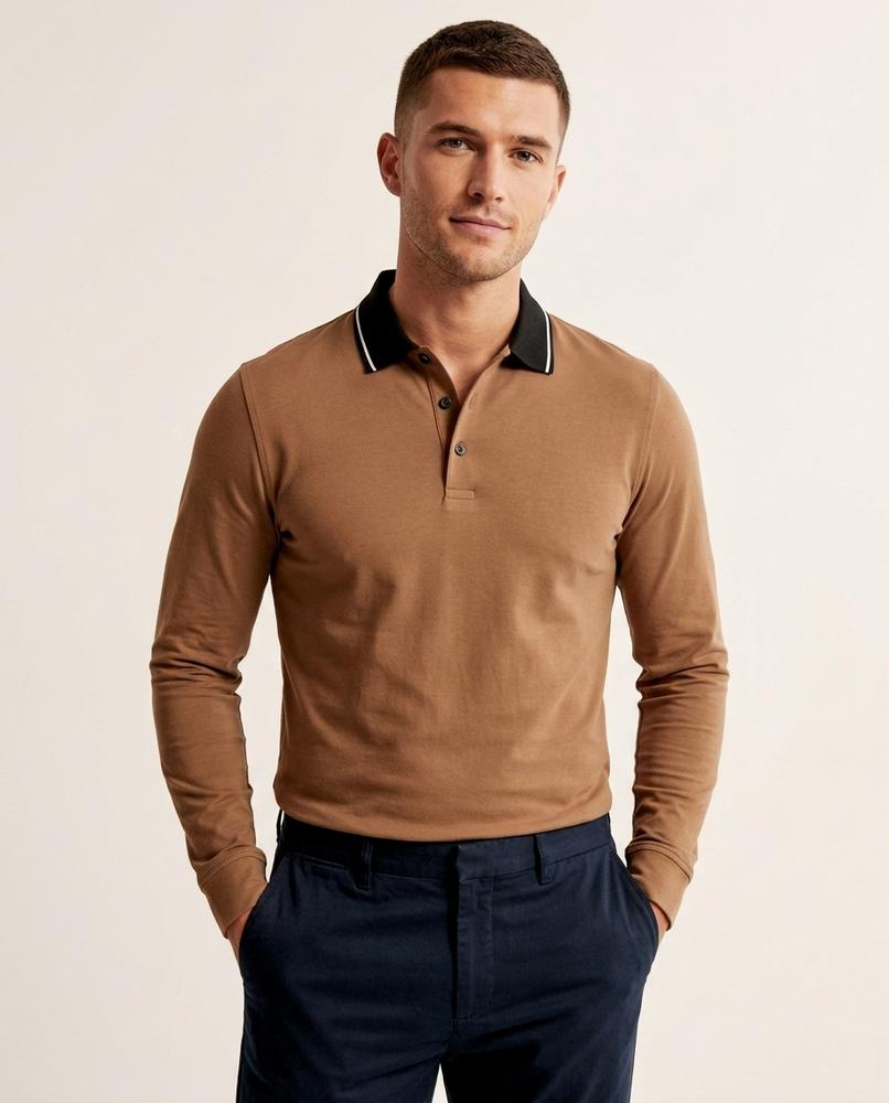 Lands Mode - Vesel | Langärmliges Tailliertes Shirt Herren