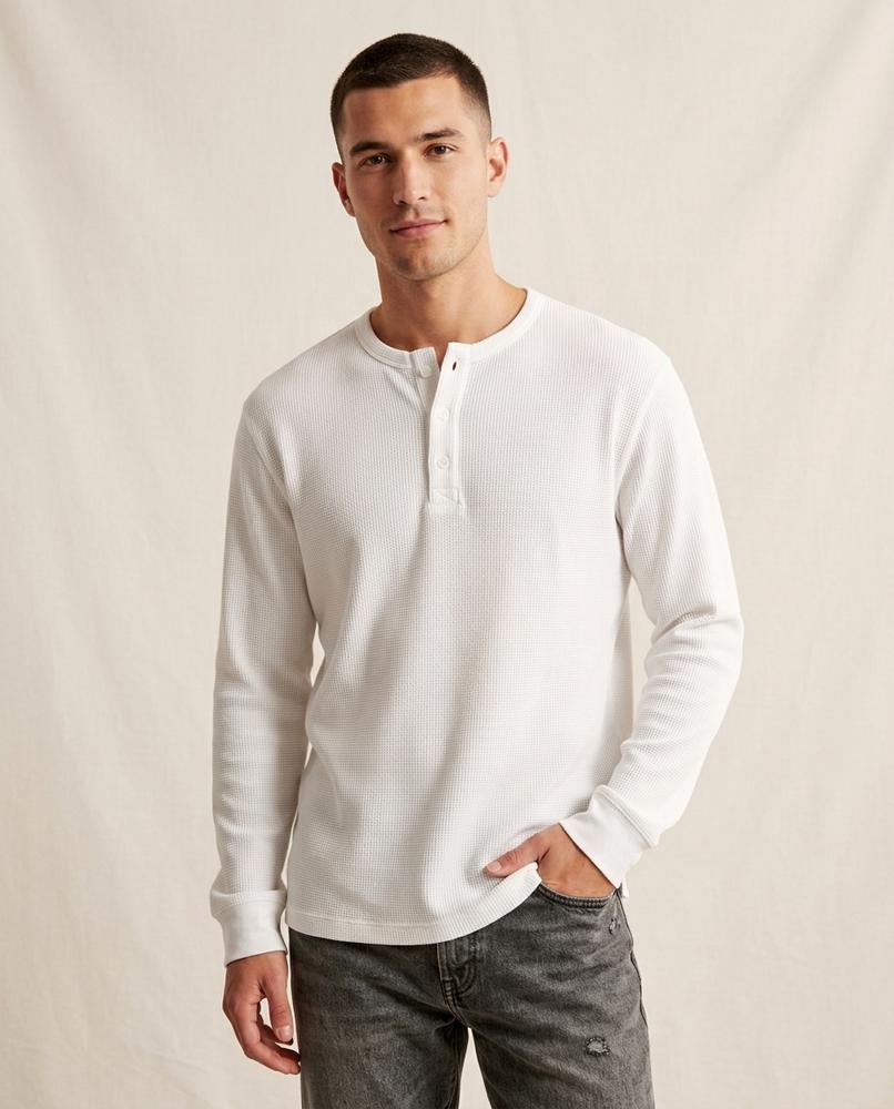 Lands Mode - Yolin | Langärmlig Strukturiert Shirt Herren