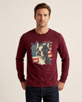 Lands Mode - Nelan | Langärmlig Bedruckt Shirt Unisex