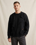 Lands Mode - Ramir | Dekonstruierter Zerstörter Pullover Unisex