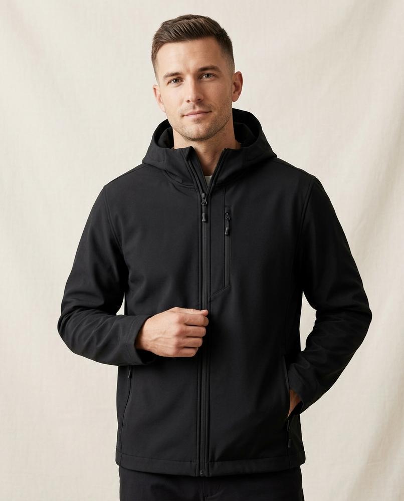 Lands Mode - Vatal | Kapuzen Softshell Jacke Herren