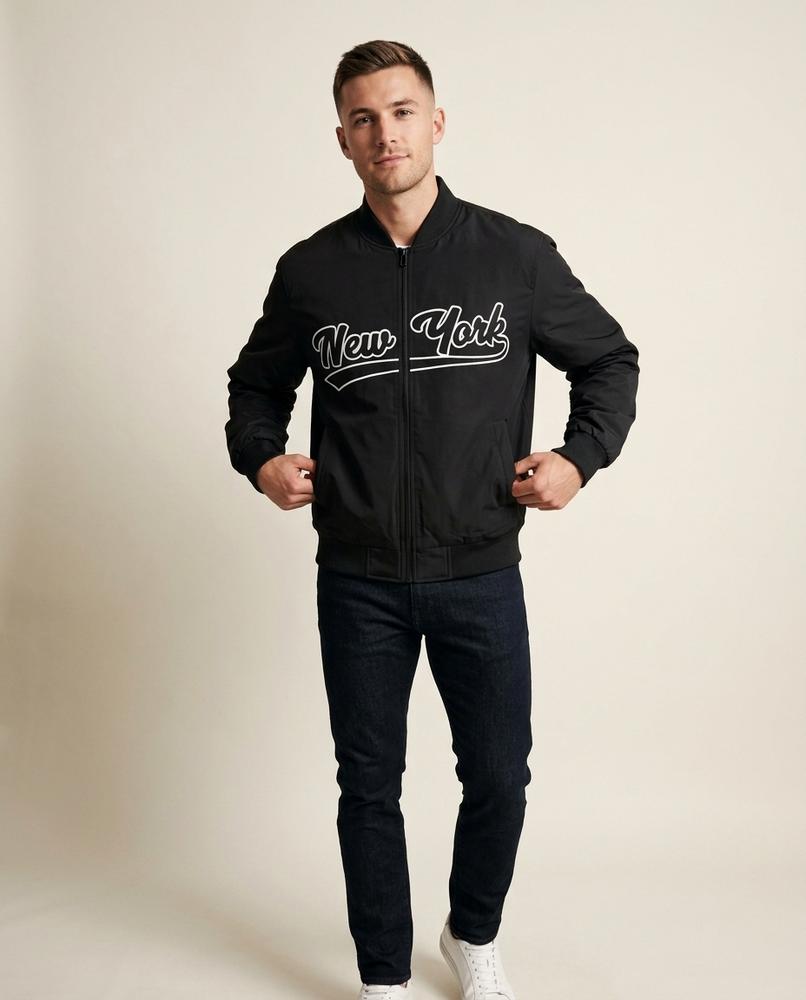 Lands Mode - Laver | Bedruckt Gefüttert Jacke Herren