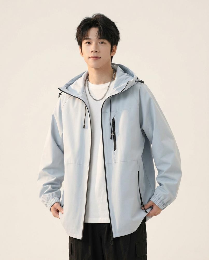 Lands Mode - Mirel | Hochgeschlossene Funktionale Jacke Herren