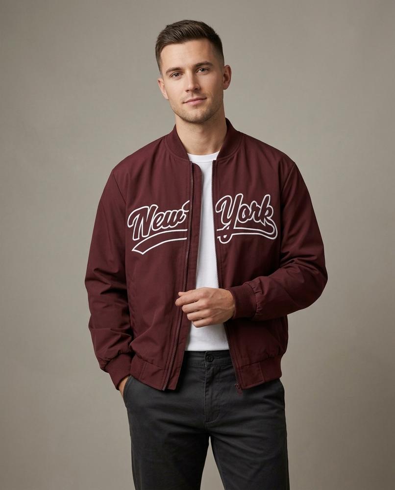 Lands Mode - Laver | Bedruckt Gefüttert Jacke Herren