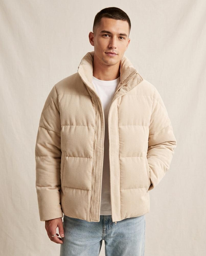Lands Mode - Katal | Wattierte Gerippte Jacke Herren