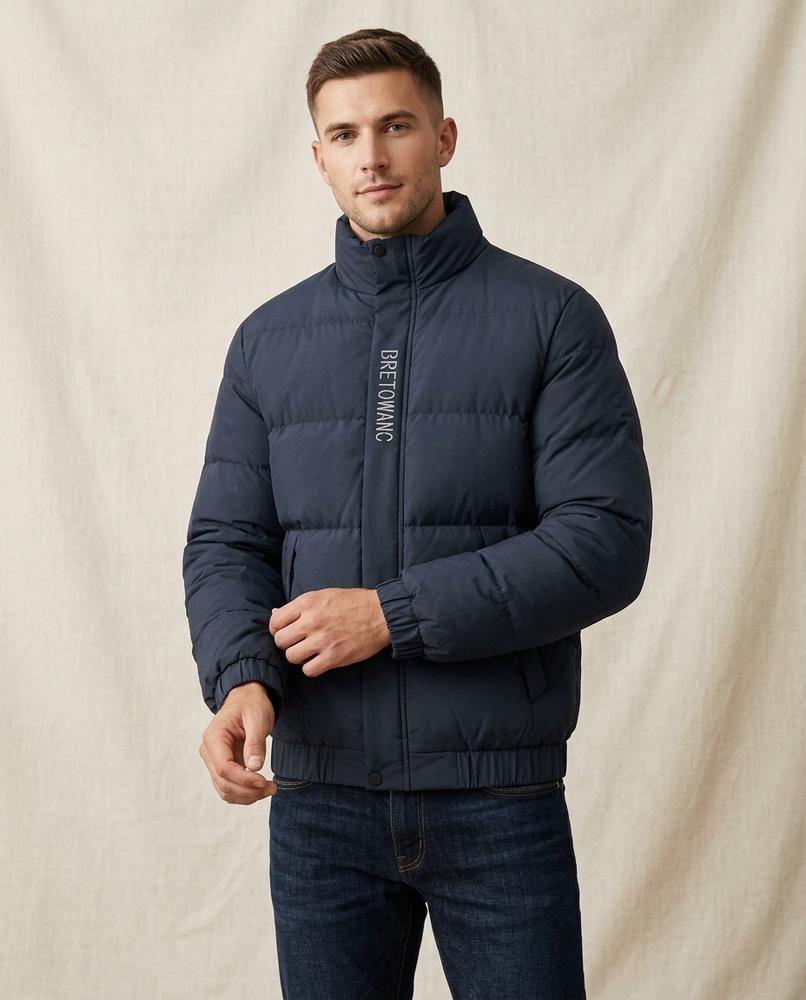 Lands Mode - Tanav | Wattiert Hochschließend Jacke Herren