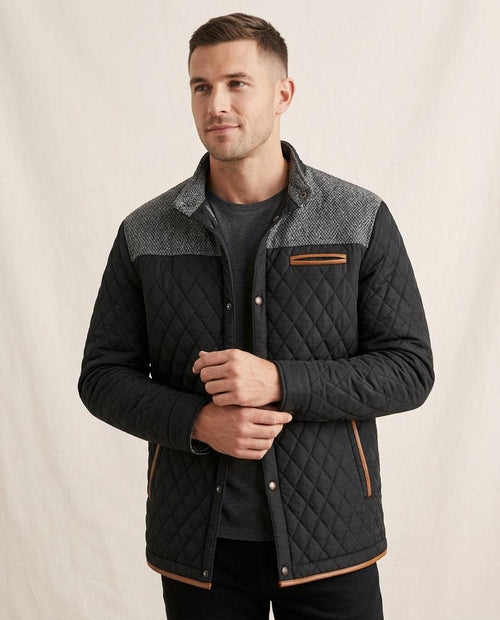Lands Mode - Arhal | Gesteppt Gefüttert Jacke Herren