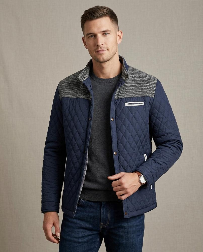 Lands Mode - Arhal | Gesteppt Gefüttert Jacke Herren