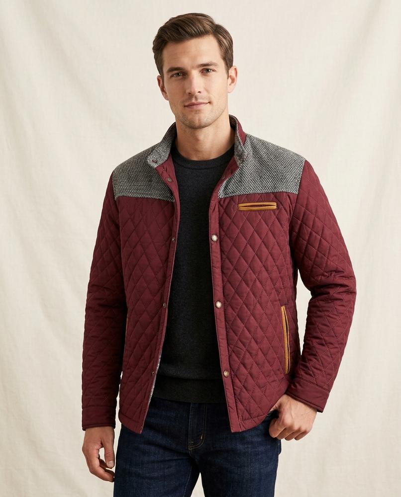 Lands Mode - Arhal | Gesteppt Gefüttert Jacke Herren