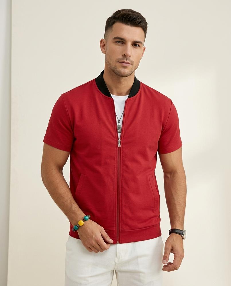 Lands Mode - Covel | Kurzärmlige Leichte Jacke Herren