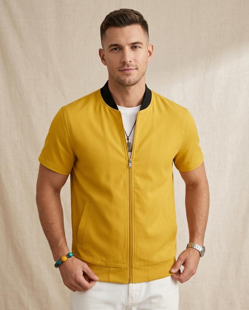 Lands Mode - Covel | Kurzärmlige Leichte Jacke Herren