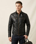 Lands Mode - Lalan | Taillierte Glatte Jacke Herren