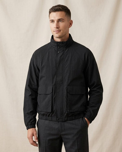 Lands Mode - Armer | Leichte Stehkragen Jacke Herren