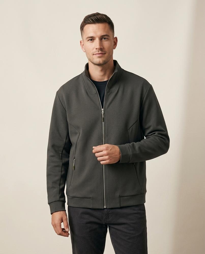Lands Mode - Rowir | Strukturiert Hochgeschlossen Jacke Herren