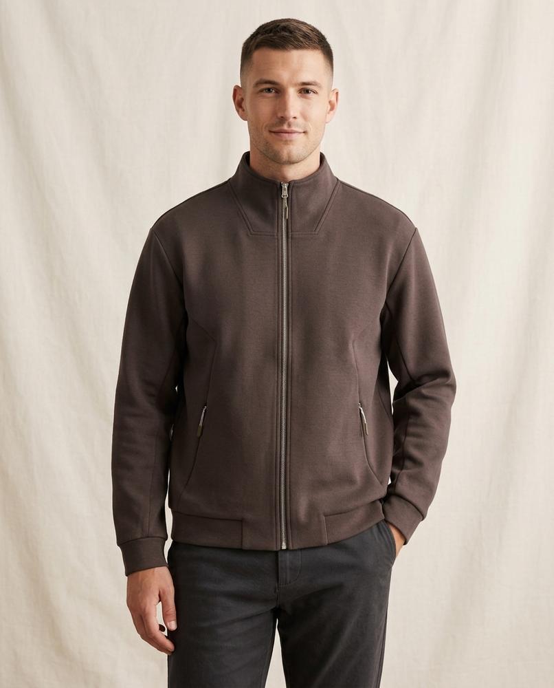 Lands Mode - Rowir | Strukturiert Hochgeschlossen Jacke Herren
