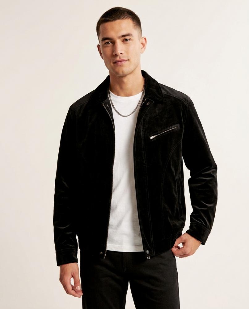 Lands Mode - Nuhas | Kurze Samtige Jacke Herren