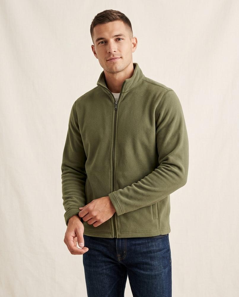 Lands Mode - Dahal | Reißverschluss Fleece Jacke Herren