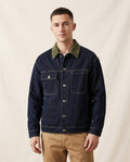 Lands Mode - Saral | Kontrastgesteppt Zweifarbig Jacke Herren