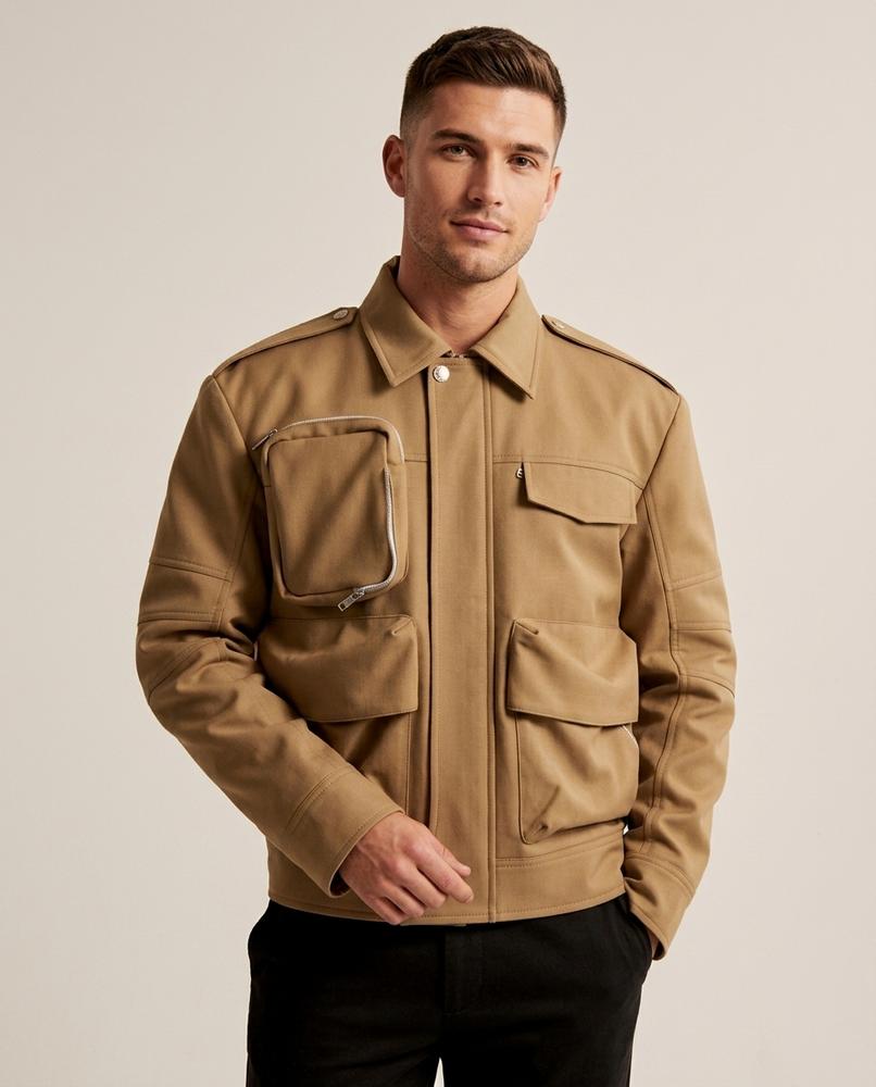 Lands Mode - Vital | Hochgeschlossene Kastige Jacke Unisex