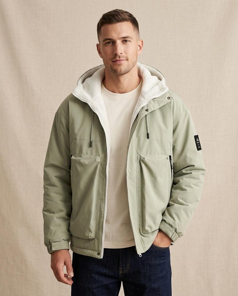 Lands Mode - Nirel | Gefütterte Outdoor Jacke Herren