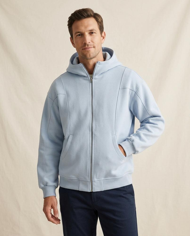 Lands Mode - Madar | Locker Geschnittener Strukturierter Hoodie Unisex
