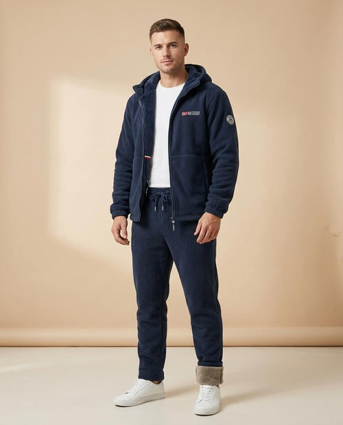Lands Mode - Cavar | Gefütterter Fleece Anzug Herren