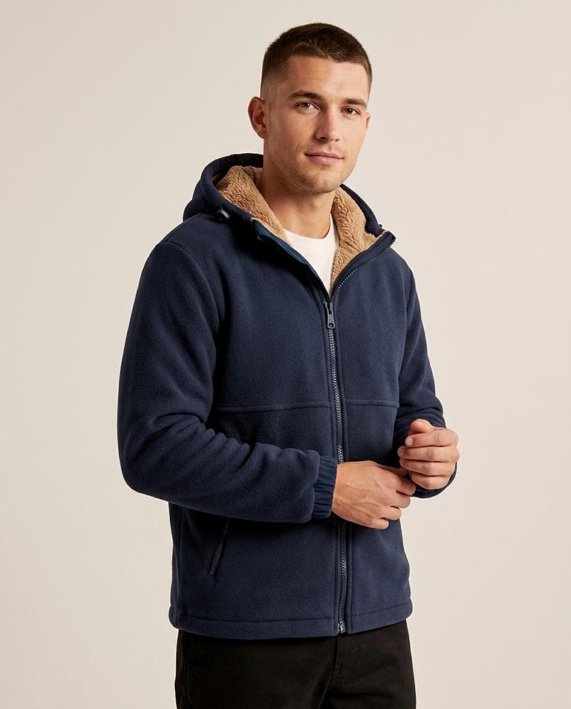 Lands Mode - Yovel | Teddyfutter Fleece Jacke Herren