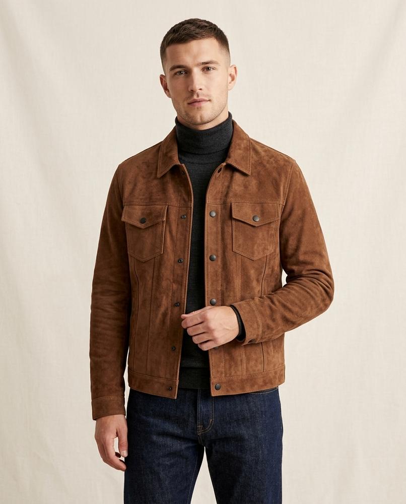 Lands Mode - Allor | Gefüttert Geknöpft Jacke Herren