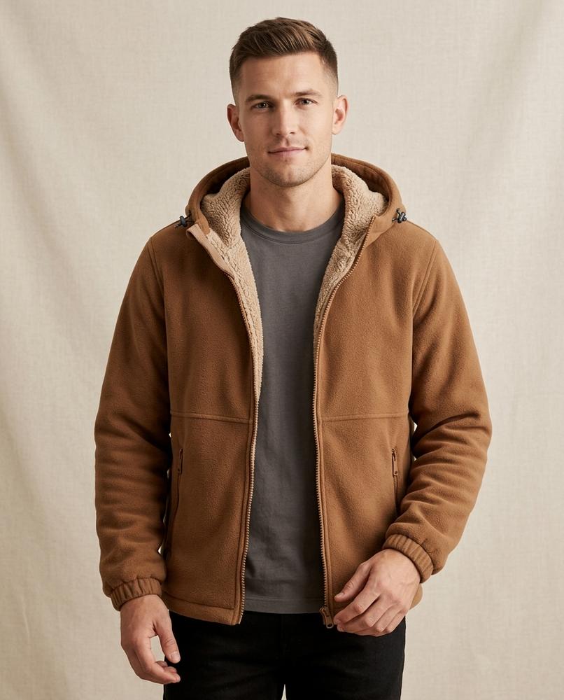Lands Mode - Tisen | Gefüttert Fleece Jacke Herren