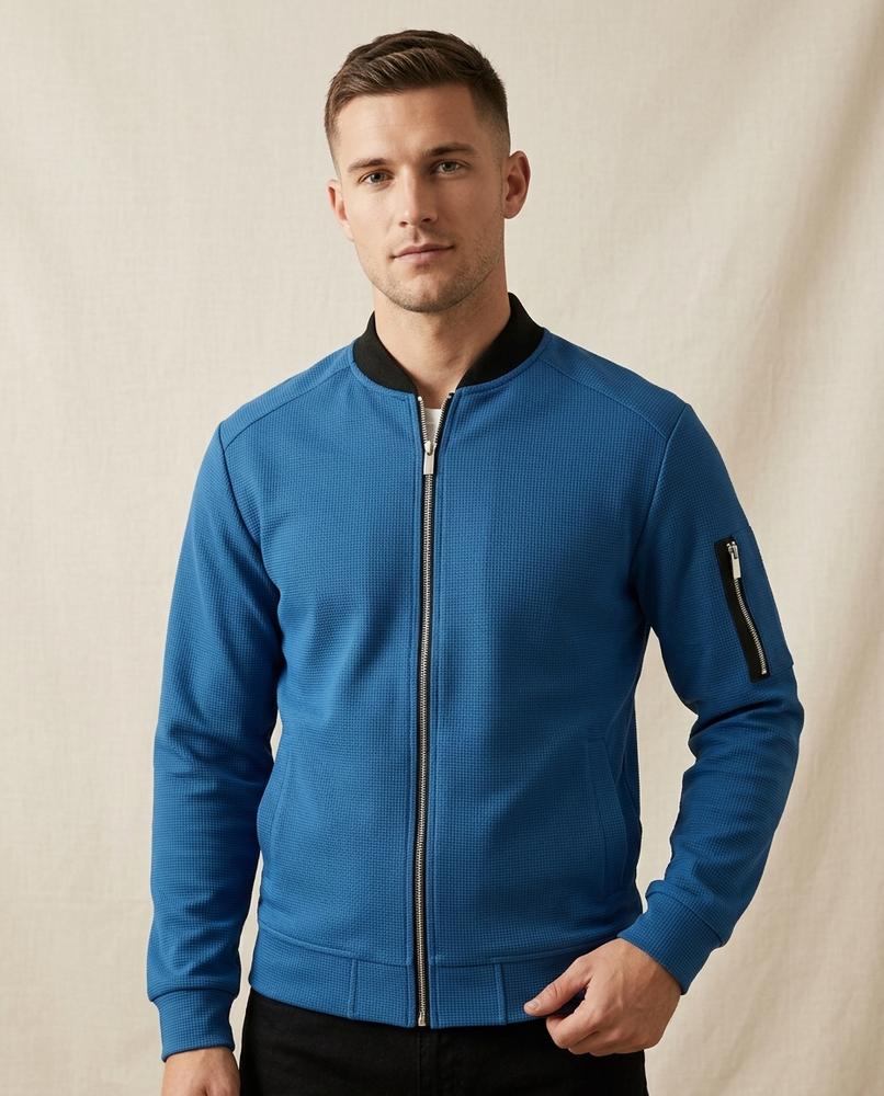 Lands Mode - Rolan | Strukturiert Gefüttert Jacke Herren