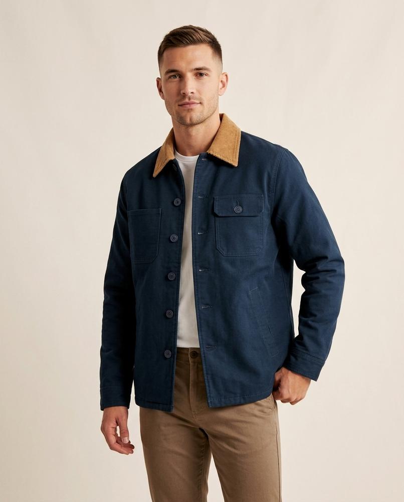 Lands Mode - Talor | Warm Gefütterte Jacke Herren