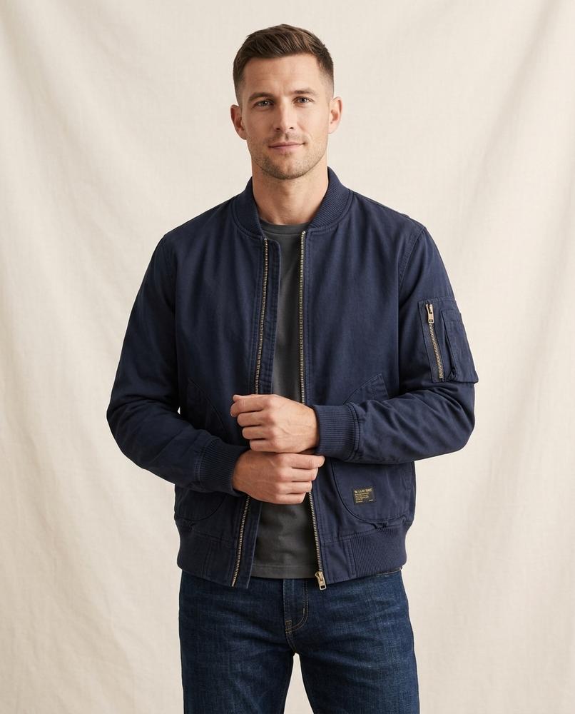 Lands Mode - Lomer | Gefüttert Canvas Jacke Herren