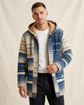 Lands Mode - Lyron | Gefütterte Gemusterte Jacke Herren