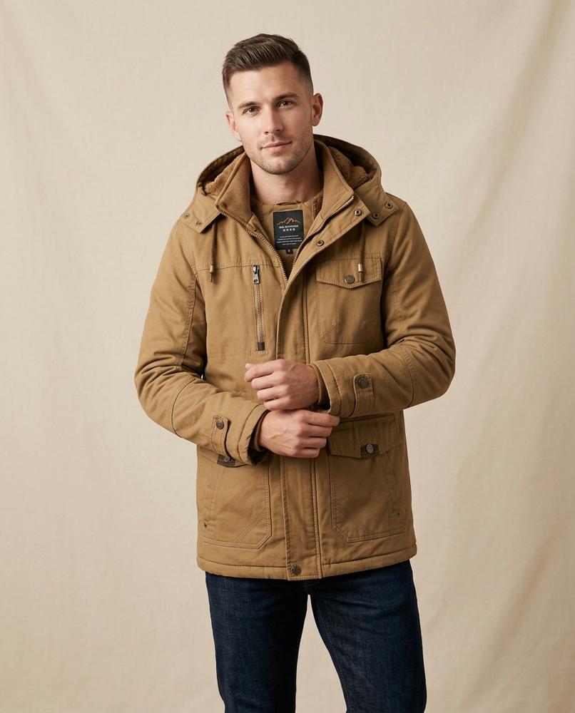 Lands Mode - Keren | Gefüttert Funktional Jacke Herren