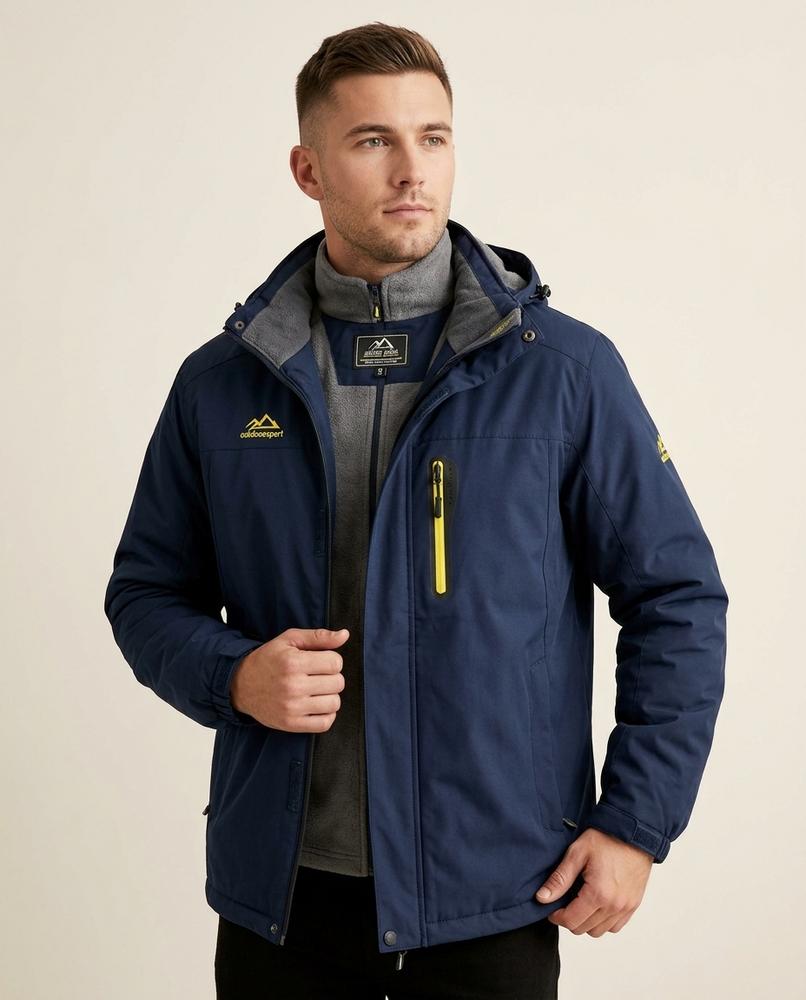 Lands Mode - Daren | Gefütterte Funktionale Jacke Herren