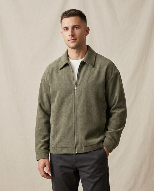 Lands Mode - Coram | Gerippt Kastig Jacke Unisex