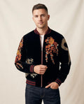 Lands Mode - Ravin | Bestickt Samten Jacke Unisex